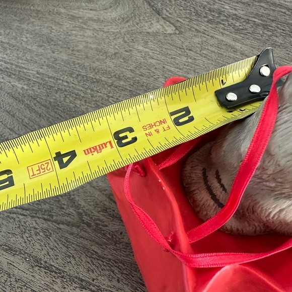 Red Cat Figurine in Festive Bag - Picture 8 of 8